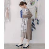 お買い物大好き女子のコラージュ柄ワンピース | ScoLar | 詳細画像4 