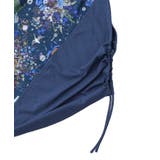 ネコと花の天の川柄 ドロストワンピース | ScoLar | 詳細画像12 