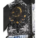 星×タロットコラージュ柄シャツワンピ | ScoLar | 詳細画像11