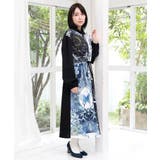 星×タロットコラージュ柄シャツワンピ | ScoLar | 詳細画像6