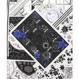 パッチワーク風柄 異素材切替ワンピース | ScoLar | 詳細画像8 