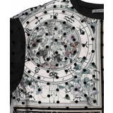 星×タロットコラージュ柄 ドットチュールプルオーバー | ScoLar | 詳細画像10 