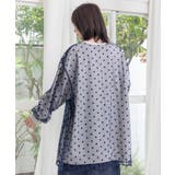 星×タロットコラージュ柄 ドットチュールプルオーバー | ScoLar | 詳細画像4 