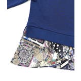 異素材ミックス裏毛アシメプルオーバー | ScoLar | 詳細画像13 