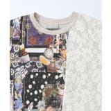 異素材ミックス裏毛アシメワンピース | ScoLar | 詳細画像10 