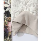 異素材ミックス裏毛アシメワンピース | ScoLar | 詳細画像14 