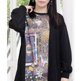 異素材ミックス裏毛アシメワンピース | ScoLar | 詳細画像5 