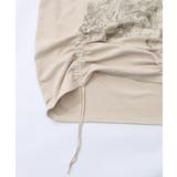 ツリーハウス柄裏毛×裾ドロストワンピース | ScoLar | 詳細画像15