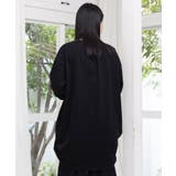 ツリーハウス柄裏毛×裾ドロストワンピース | ScoLar | 詳細画像5