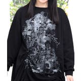 ツリーハウス柄裏毛×裾ドロストワンピース | ScoLar | 詳細画像7