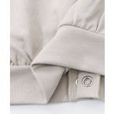 裏毛×起毛レース×チェックの異素材切替カーデ | ScoLar | 詳細画像16 