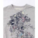 フリンジシフォン切替裏毛プルオーバー | ScoLar | 詳細画像11 