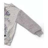 フリンジシフォン切替裏毛プルオーバー | ScoLar | 詳細画像12 