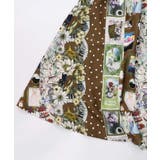 芸術と音楽と花のコラージュ柄フレアスカート | ScoLar | 詳細画像11 