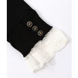 起毛テレコ×レース袖 ニットロンT | ScoLar | 詳細画像9 