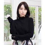 起毛テレコ×レース袖 ニットロンT | ScoLar | 詳細画像4 