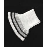 ニット×シアー袖切替ロンT | ScoLar | 詳細画像1 