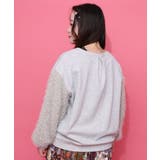 雪の結晶ガーランド刺繍裏毛×ラメフェザーニット | ScoLar | 詳細画像9