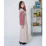 雪の結晶ガーランド刺繍裏毛×ラメフェザーニット | ScoLar | 詳細画像14