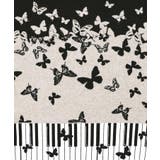 ピアノ×蝶柄バイカラーニットプルオーバー | ScoLar | 詳細画像10 