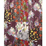 豊穣と繁栄柄スウェードポンチプリーツスカート | ScoLar | 詳細画像18