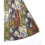 豊穣と繁栄柄スウェードポンチプリーツスカート | ScoLar | 詳細画像20