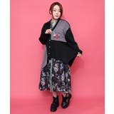 3素材ミックス花×蝶刺繍カーディガン | ScoLar | 詳細画像2 