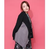 3素材ミックス花×蝶刺繍カーディガン | ScoLar | 詳細画像5 