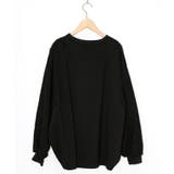 花蝶裏毛×レース切替プルオーバー | ScoLar | 詳細画像10 