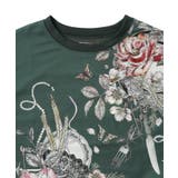 花蝶裏毛×レース切替プルオーバー | ScoLar | 詳細画像14 