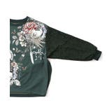 花蝶裏毛×レース切替プルオーバー | ScoLar | 詳細画像16 