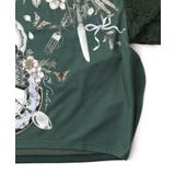 花蝶裏毛×レース切替プルオーバー | ScoLar | 詳細画像17 