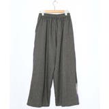 花柄裾グラデラメツイード×裏地パンツ | ScoLar | 詳細画像7 