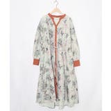 星座・楽器・雪の結晶柄 布帛×コーデュロイワンピース | ScoLar | 詳細画像14