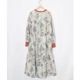 星座・楽器・雪の結晶柄 布帛×コーデュロイワンピース | ScoLar | 詳細画像15