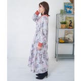 星座・楽器・雪の結晶柄 布帛×コーデュロイワンピース | ScoLar | 詳細画像1