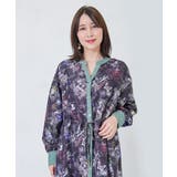 星座・楽器・雪の結晶柄 布帛×コーデュロイワンピース | ScoLar | 詳細画像6