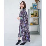 星座・楽器・雪の結晶柄 布帛×コーデュロイワンピース | ScoLar | 詳細画像7