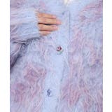 マーブル模様シャギーニットカーディガン | ScoLar | 詳細画像9