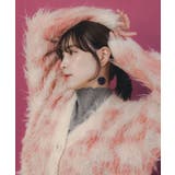 マーブル模様シャギーニットカーディガン | ScoLar | 詳細画像5