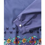 冬のオーナメント×花柄 前開きワンピース | ScoLar | 詳細画像13 