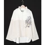 ダンボールニット×ツイード花刺繍ブルゾン | ScoLar | 詳細画像9 