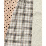 ドット×チェック×チュール×レース切替スカート | ScoLar | 詳細画像16 