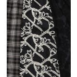 ドット×チェック×チュール×レース切替スカート | ScoLar | 詳細画像18 