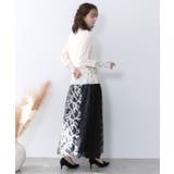 ドット×チェック×チュール×レース切替スカート | ScoLar | 詳細画像5 