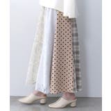 ドット×チェック×チュール×レース切替スカート | ScoLar | 詳細画像10 