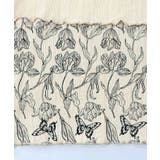 花蝶柄テレコ素材メロウ入りインナー | ScoLar | 詳細画像10 