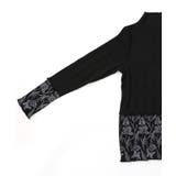 花蝶柄テレコ素材メロウ入りインナー | ScoLar | 詳細画像14 