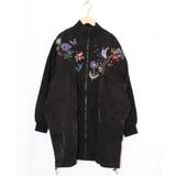 リボン×花刺繍ドルマンスリーブブルゾン | ScoLar | 詳細画像9 