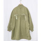 リボン×花刺繍ドルマンスリーブブルゾン | ScoLar | 詳細画像14 